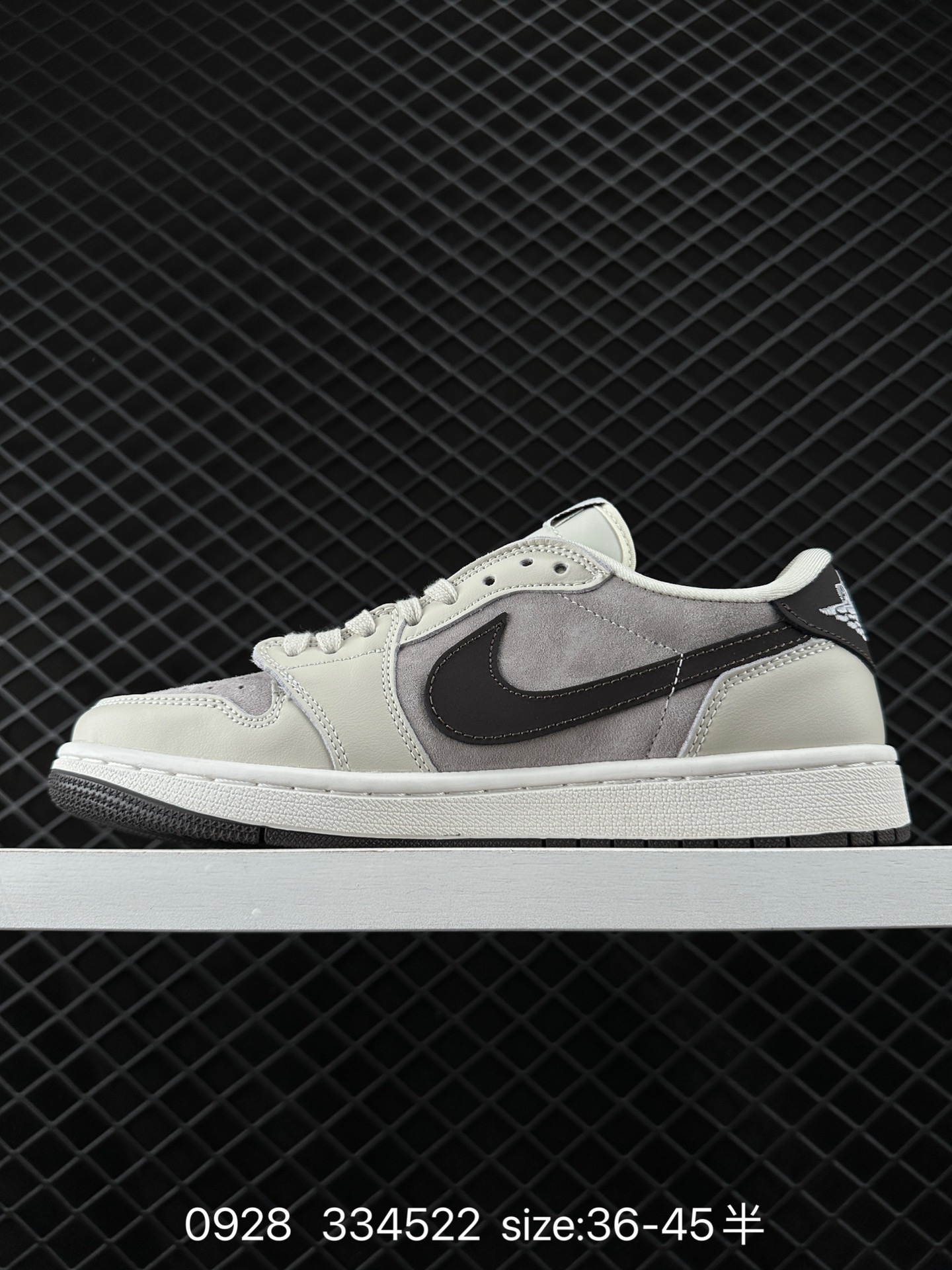 fragment design x Travis Scott x Nike Air Jordan 1 Low OG SP”Black/Green Toe“